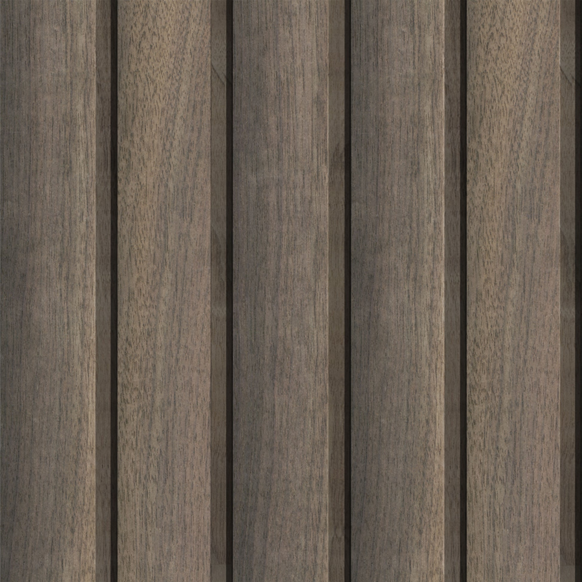 MSI Tawny Reeded Acoustic Wood Slat Panel — detail