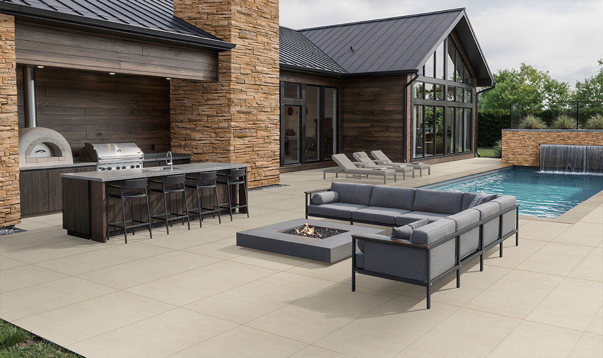 MSI Peninsula Sand Terrado — surface detail in sand tonality