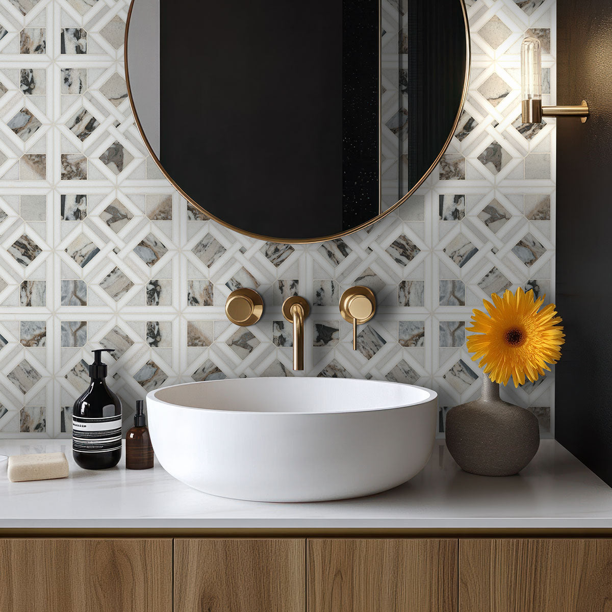 MSI Tessere Pattern Polished — room scene