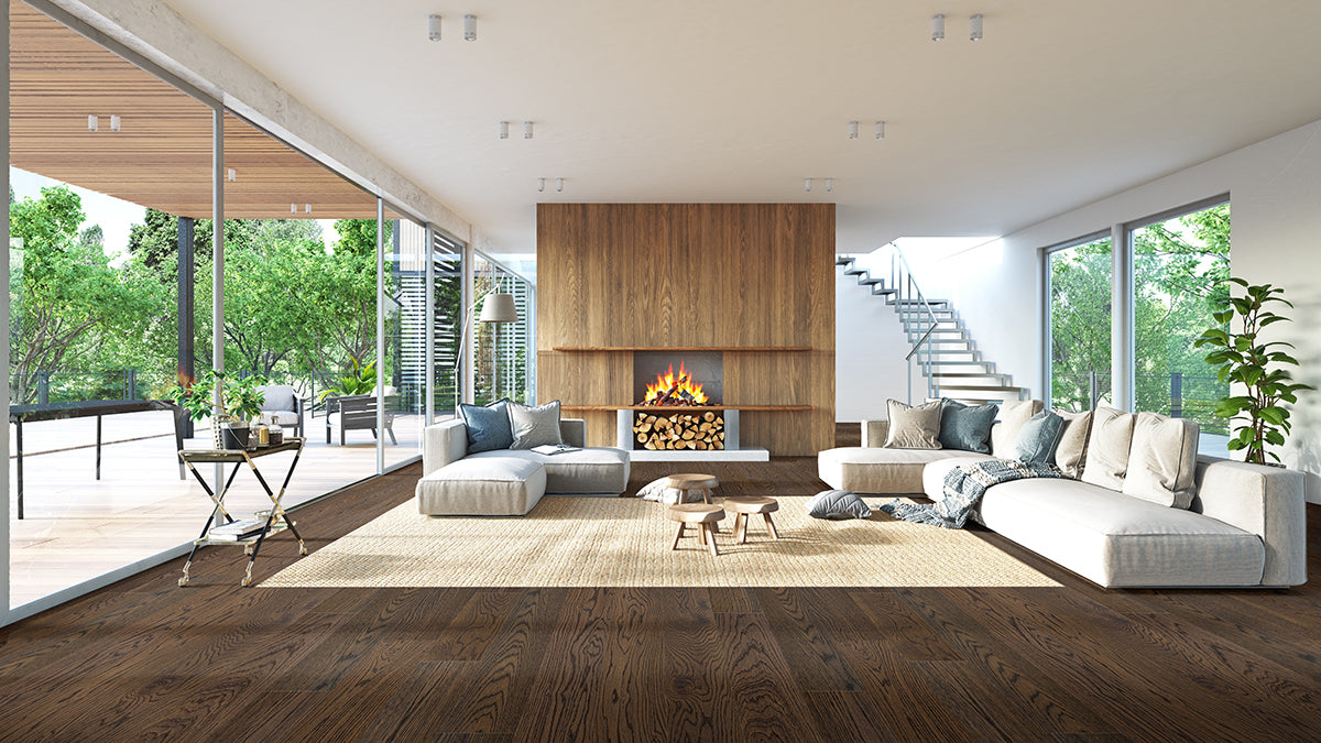 MSI Mccarran Thornburg Engineered Hardwood Flooring — surface detail in natural tonality