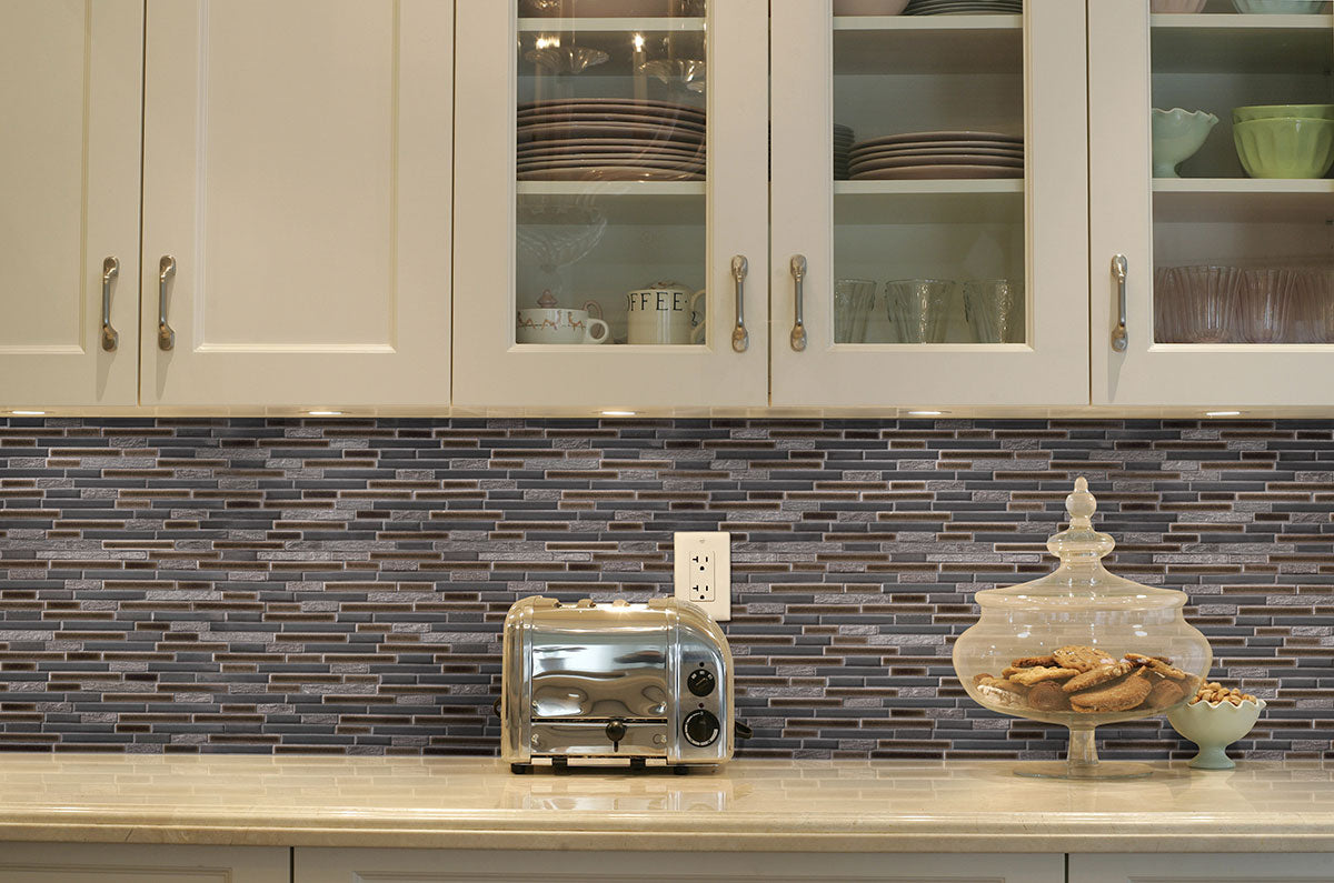 MSI Stone Blend Titan Interlocking Porcelain Tile — room scene