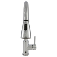 MSI Touch-less Infrared Sensor Kitchen Faucet — surface detail in natural tonality