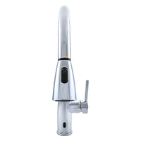 MSI Touch-less Infrared Sensor Kitchen Faucet — surface detail in natural tonality