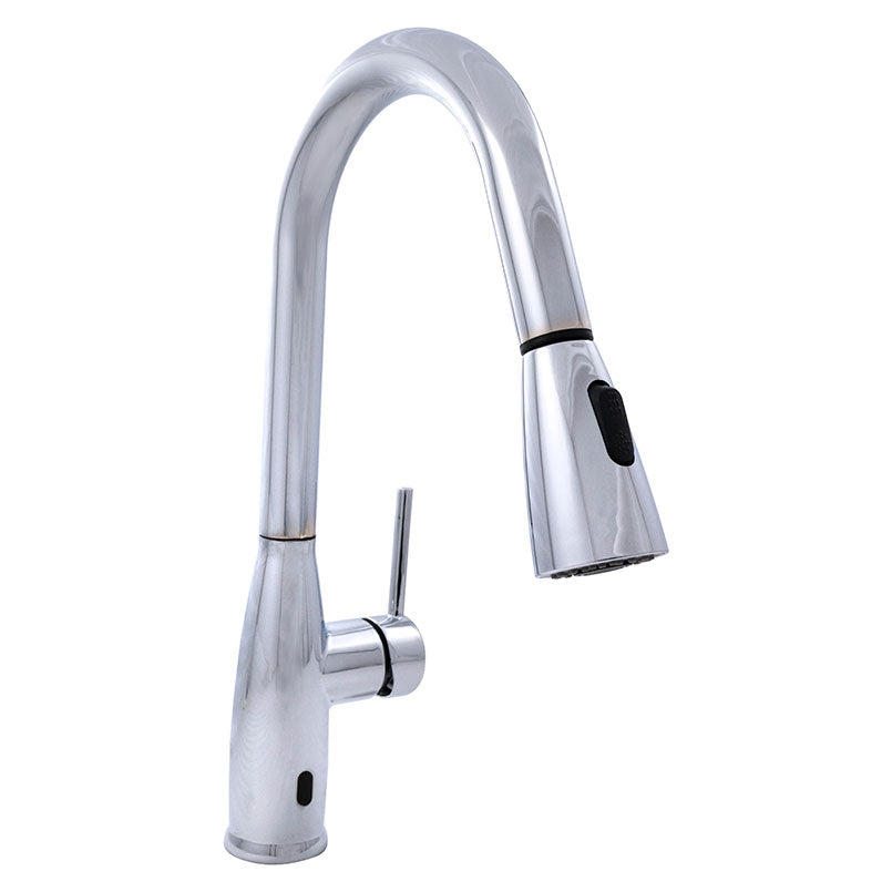 MSI Touch-less Infrared Sensor Kitchen Faucet - 812 Chrome Faucets