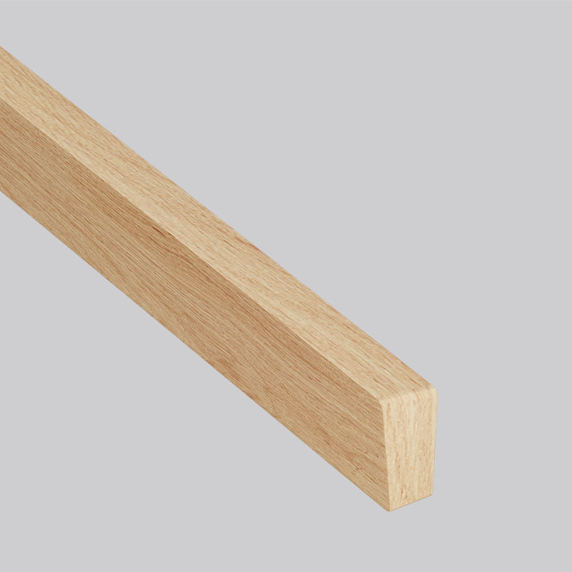 MSI Ladson Tualatin Blonde Stair Tread Return — Flooring Trim in blonde tonality