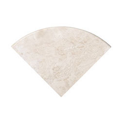 Tuscany Ivory 9" Corner Shelf