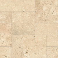MSI Tuscany Ivory Travertine Paver — Natural Stone Paver in ivory tonality