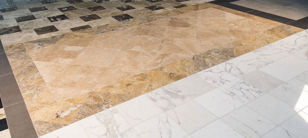 MSI Tuscany Scabas 18x18 Honed and Filled Tile — surface detail in natural tonality