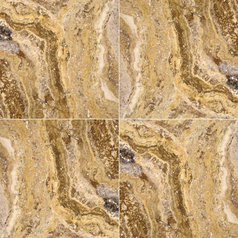 MSI Tuscany Scabas 18x18 Honed and Filled Tile
