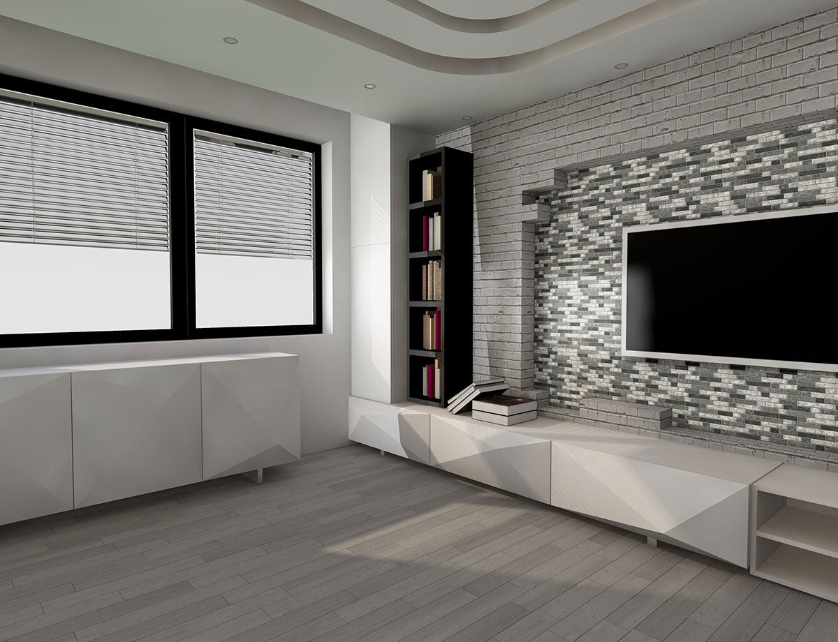 MSI Urban Tapestry Interlocking Tile — surface detail in natural tonality