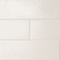 MSI Urbano Crema 3D Mix Tile — Porcelain Wall Tile 4x12 glossy