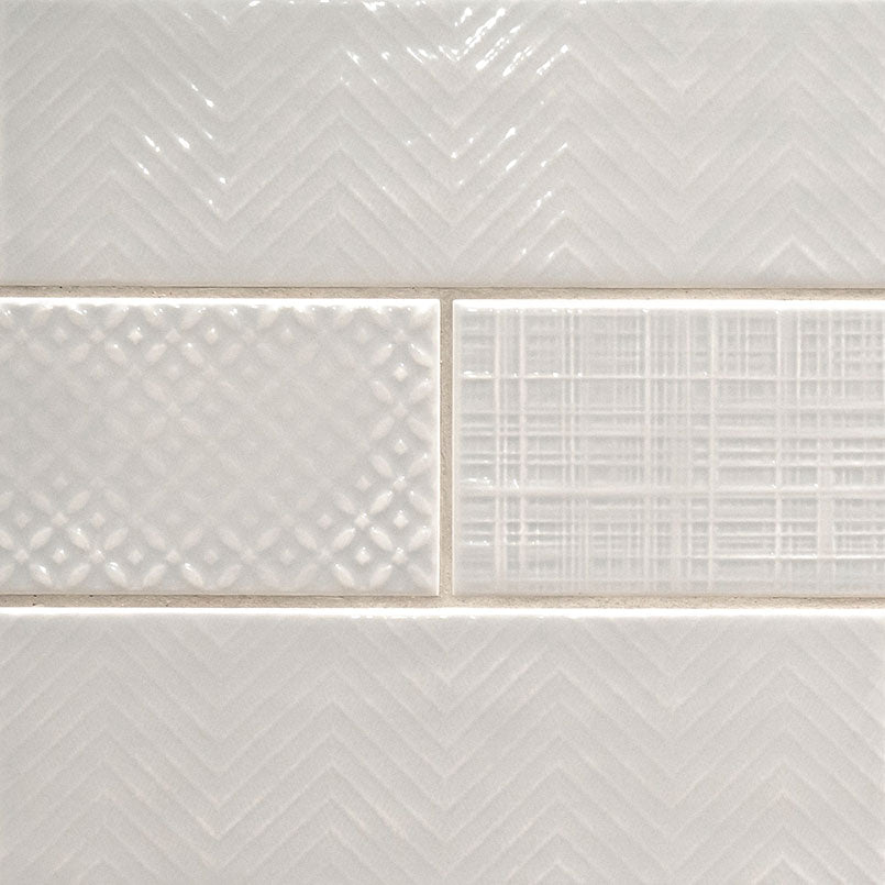 MSI Urbano Dusk 3D Mix Tile — Porcelain Wall Tile 4x12 glossy