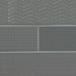 Urbano Graphite 3D Mix Tile (3 x 12)