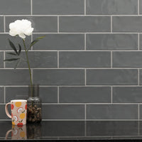 MSI Urbano Graphite Tile — surface detail in graphite tonality