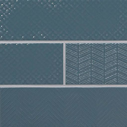 Urbano Navy 3D Mix Tile (3 x 12)