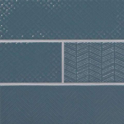 MSI Urbano Navy 3D Mix Tile