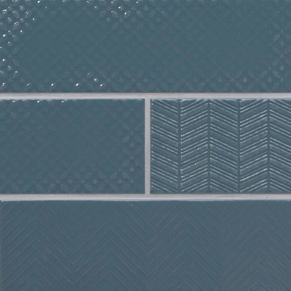 MSI Urbano Navy 3D Mix Tile