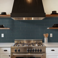 MSI Urbano Navy Tile — surface detail in navy tonality 4x12 glossy