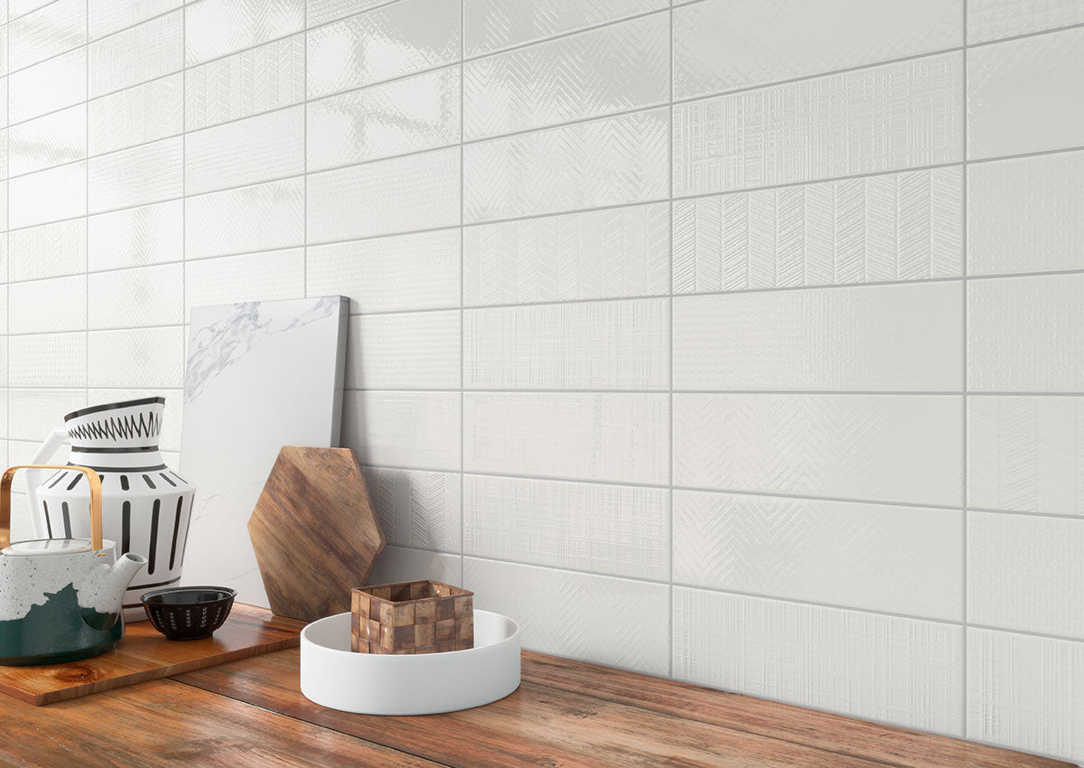 MSI Urbano Pure 3D Mix Tile — surface detail in natural tonality