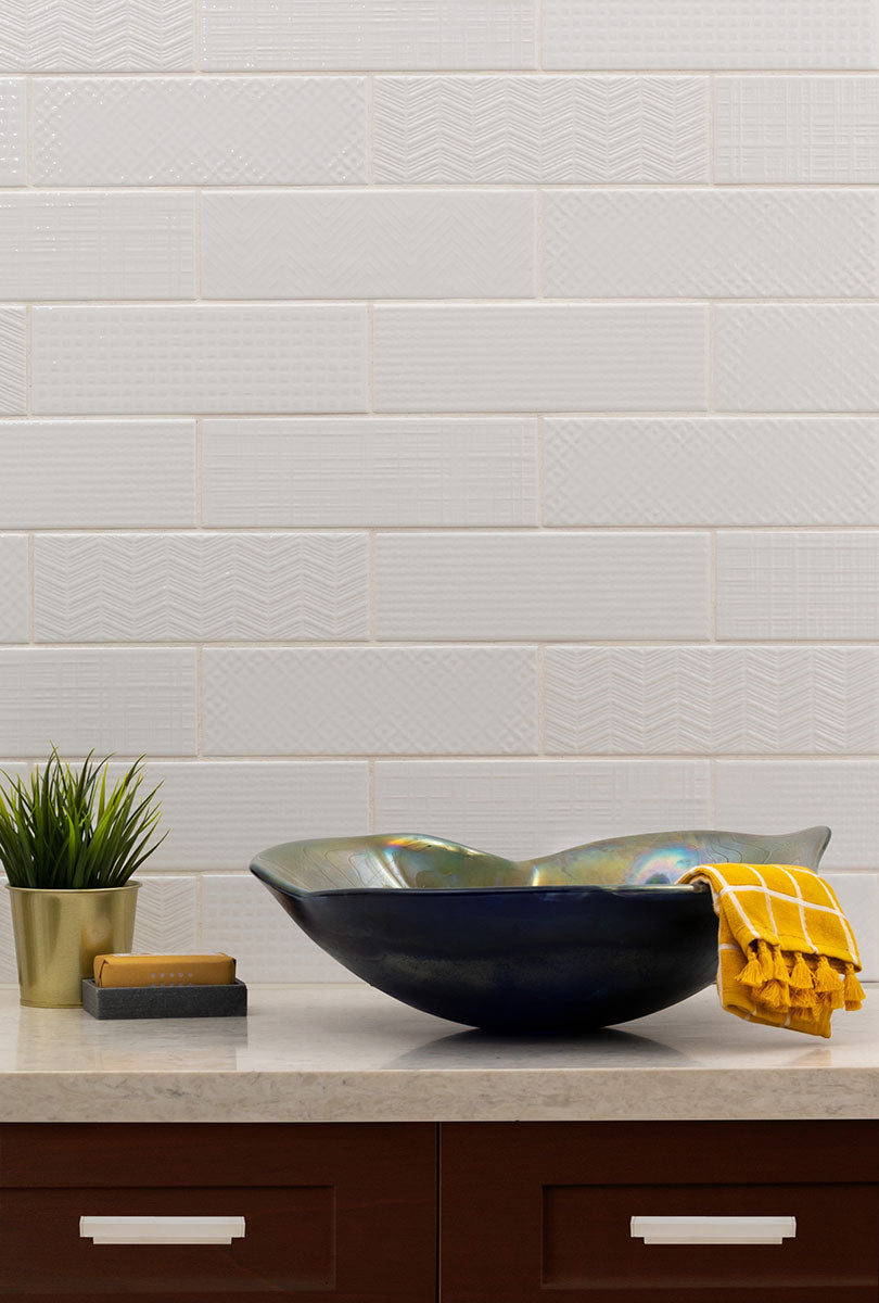 MSI Urbano Pure 3D Mix Tile — surface detail in natural tonality