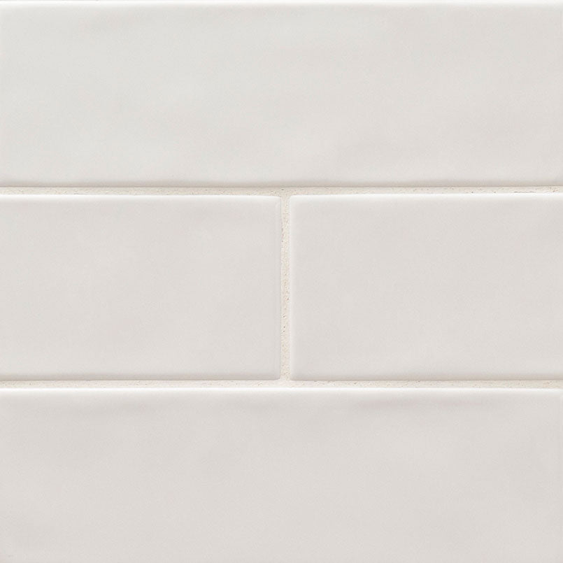 MSI Urbano Pure Subway Tile — Porcelain Wall Tile 4x12 glossy
