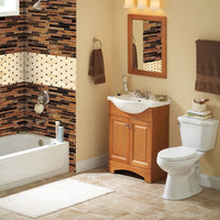 MSI Crema Marfil Valencia Blend Elongated Octagon Tile — surface detail in natural tonality