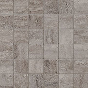 Veneto Gray Porcelain Tile 2x2 Mosaic