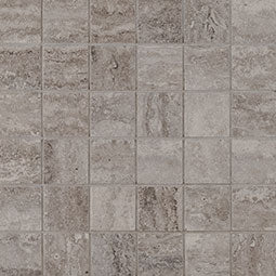 Veneto Gray Porcelain Tile 2x2 Mosaic