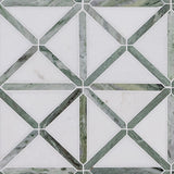 MSI Verdant Green Geometrica Pattern Pol