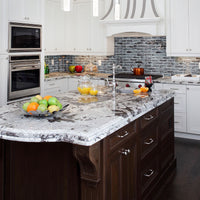 MSI Verde Subway Tile 2x6 — surface detail in natural tonality