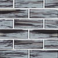 MSI Verde Subway Tile 2x6 — Glass Mosaic Tile mesh-mounted for designer installs