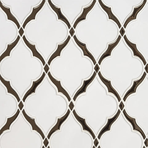 MSI Highland Park Victorian Light Arabesque Tile
