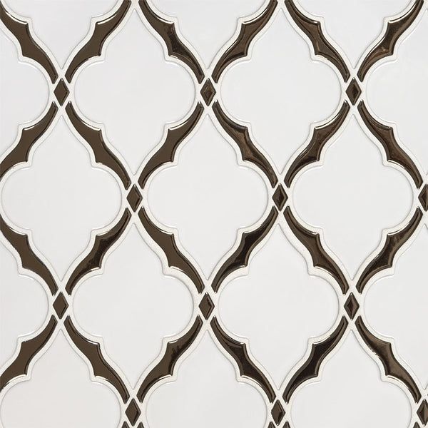 MSI Highland Park Victorian Light Arabesque Tile