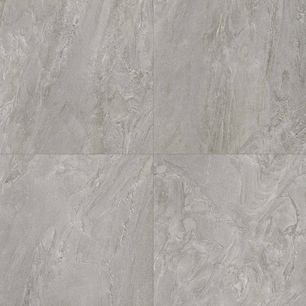 MSI Vortexa Silver Porcelain Paver in silver tonality 20mm exterior porcelain paver freeze-thaw stable