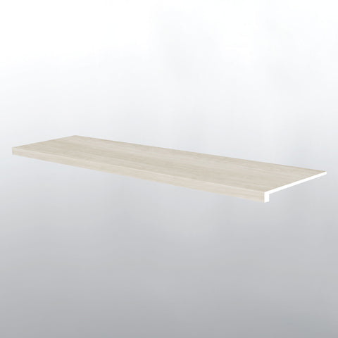 MSI Trecento White Ocean Stair Tread Eased Edge