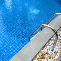 MSI Vulkon Grey Porcelain Coping — surface detail in grey tonality