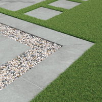 MSI Vulkon Grey Porcelain Paver — surface detail in grey tonality