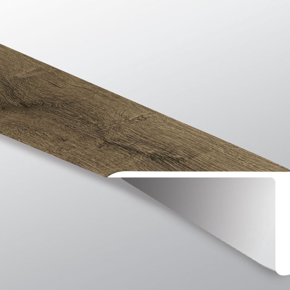 MSI Cyrus Walnut Waves Overlapping Stair Nose — Flooring Trim in walnut tonality