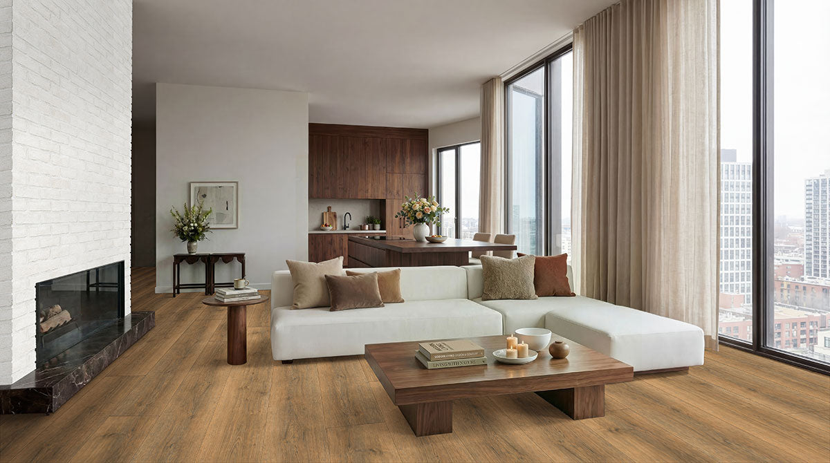 MSI Wayne Parc Macland Luxury Vinyl Plank Flooring — surface detail in natural tonality