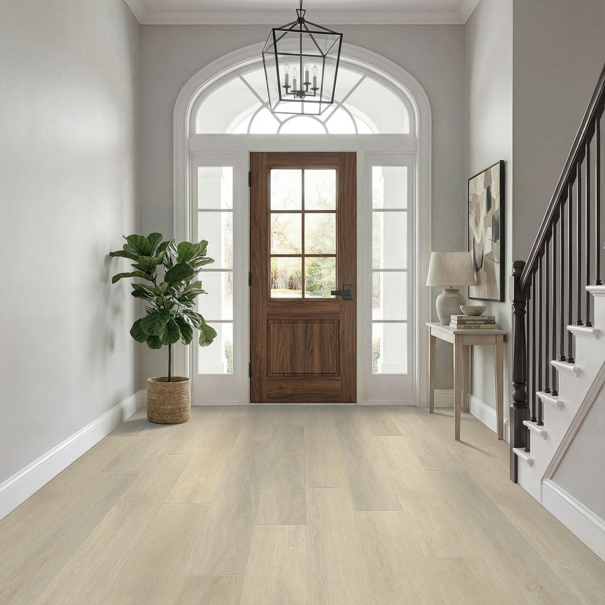 MSI Wayne Parc Waldron Luxury Vinyl Plank Flooring — surface detail in natural tonality