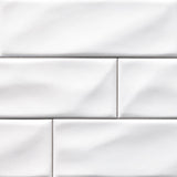 MSI Highland Park Whisper White Subway Tile 4x12