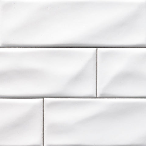 MSI Highland Park Whisper White Subway Tile 4x12