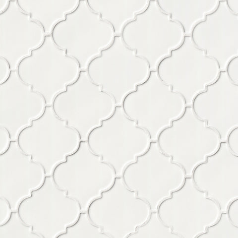 MSI Highland Park Whisper White Arabesque Tile