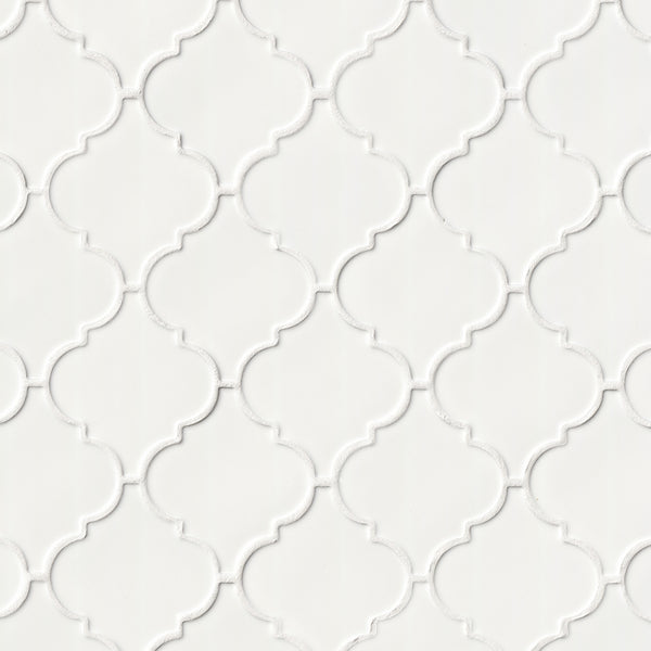 MSI Highland Park Whisper White Arabesque Tile