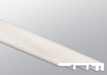 MSI Andover Whitby White End Cap — Flooring Trim in white tonality