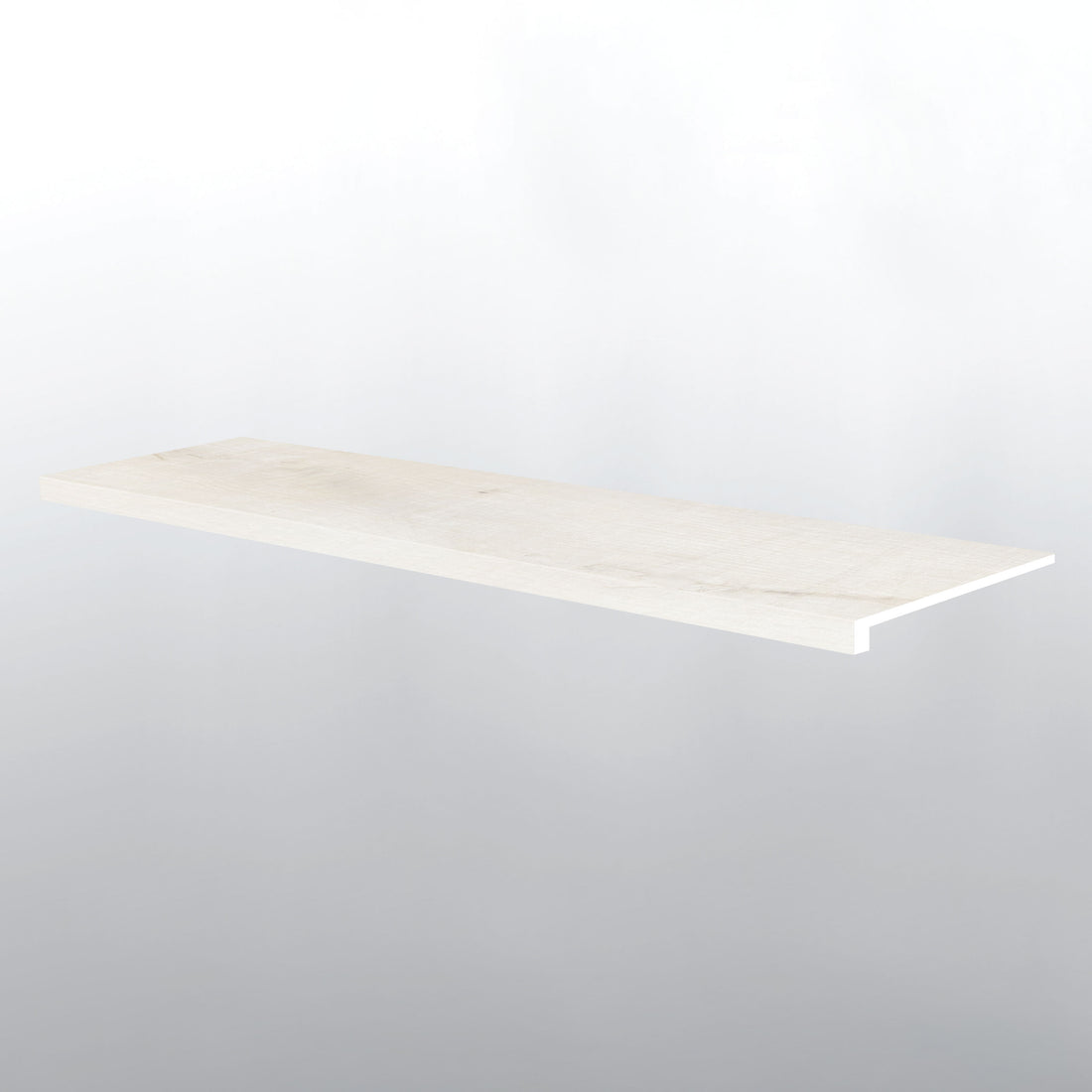MSI Andover Whitby White Stair Tread Eased Edge