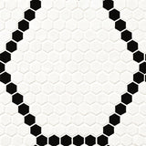 MSI Domino White and Black Hive Pattern Matte
