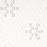 MSI Domino White and Gray Mod Petal Pattern Matte