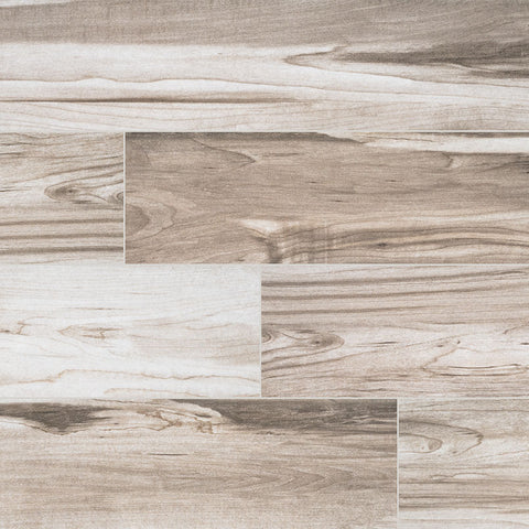 MSI Carolina Timber White Wood Look Porcelain Tile