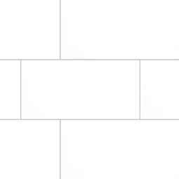 Domino White Porcelain Tile